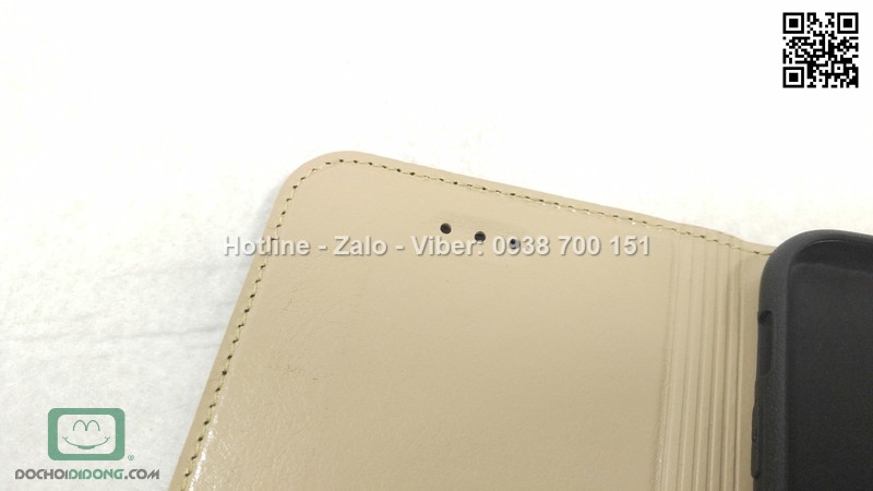 Bao da iPhone 7 Zacase da thật cao cấp