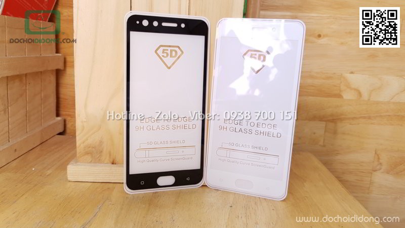 Miếng dán cường lực full màn hình Oppo F3 Zacase full keo