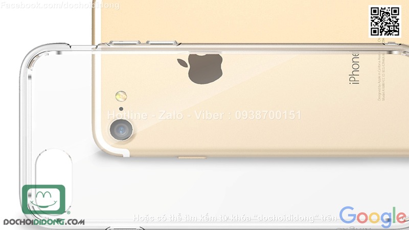 Ốp lưng iPhone 8 Ringke dẻo trong cao cấp