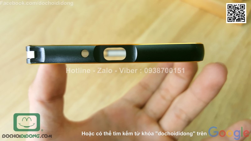 Ốp viền OPPO F1 nhôm phay chốt gài