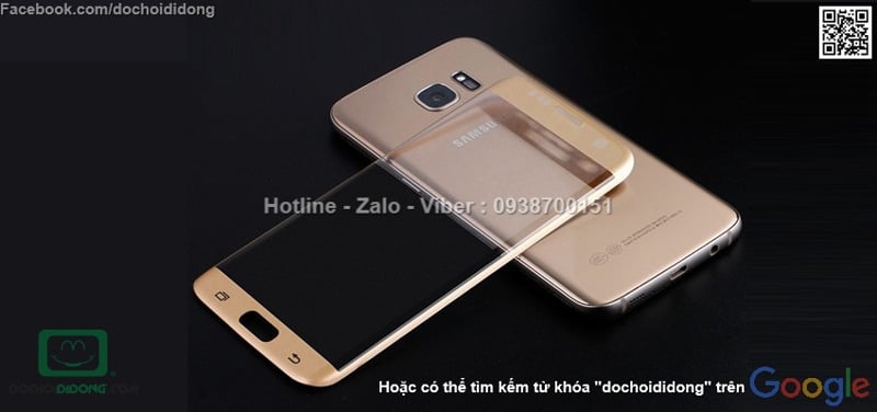 Miếng dán cường lực Samsung Galaxy S7 Edge Dragon 9H