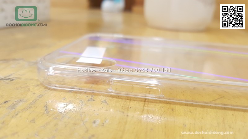 Ốp lưng iPhone XS Max Likgus Aurora lưng kính đổi màu