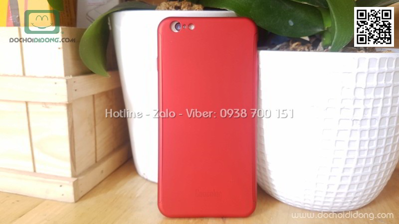 Ốp lưng iPhone 6 6S Plus Likgus bảo vệ 360 độ có kính cường lực