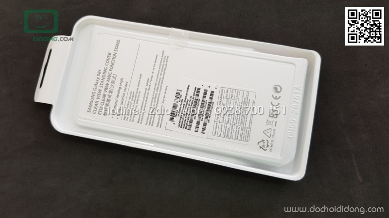 Bao da Clear View Samsung S8 Plus loại 1