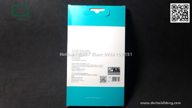 Miếng dán cường lực full màn hình iPhone Xs Max Nillkin XD CP Max 9H