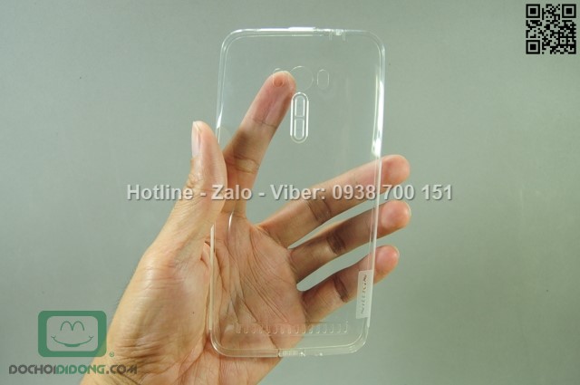 Ốp lưng Asus Zenfone Selfie ZD551K Nillkin dẻo trong siêu mỏng