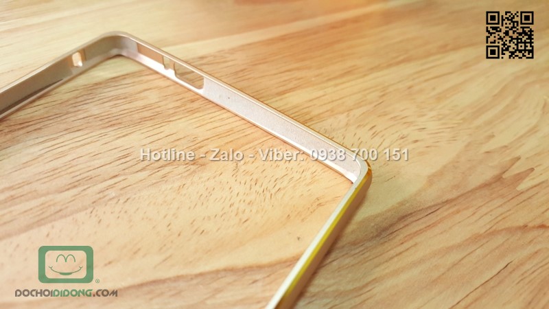 Ốp viền Gionee S5.5 nhôm phay chốt gài