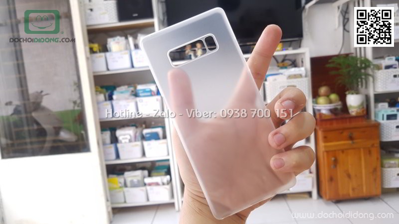 Ốp lưng Samsung Note 8 G-Case Couleur Series dẻo siêu mỏng