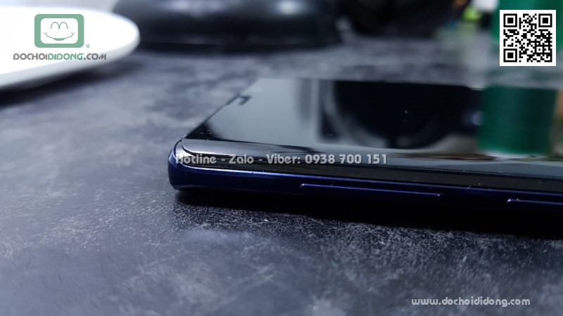 Miếng dán cường lực Samsung Note 9 Zacase trong suốt keo UV cao cấp