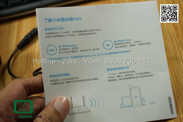 Router Wifi Xiaomi mini chuẩn AC