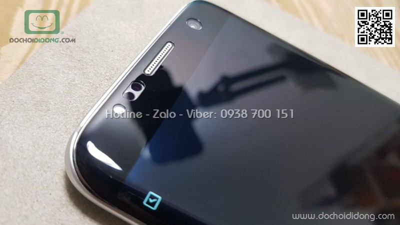 Miếng dán cường lực dẻo Samsung S7 Edge Zacase 3D kèm dán sau