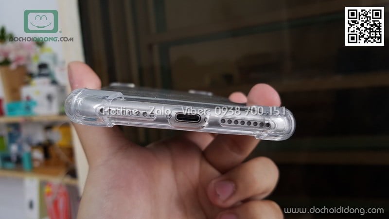 Ốp lưng iPhone 7 8 Plus Zacase dẻo trong chống sốc