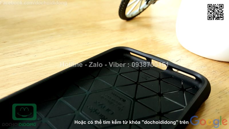 Ốp lưng iPhone 8 Ringke vân kim loại