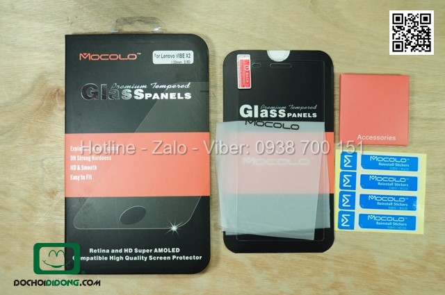 Miếng dán cường lực Lenovo Vibe X2 Mocolo 9H