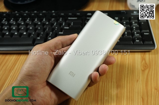 Sạc dự phòng Xiaomi 16000mah 2 cổng USB chính hãng