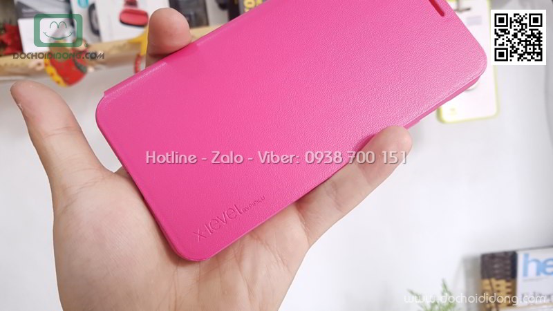 Bao da Samsung J7 Plus X-Level Fib Color