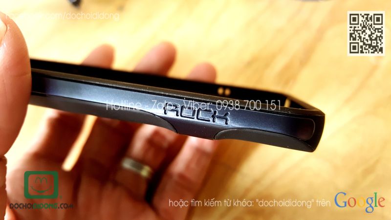 Ốp lưng Samsung Galaxy Note 5 Rock lưng mịn
