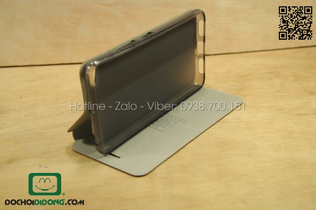 Bao da Lenovo S60 Mofi da trơn nắp thép