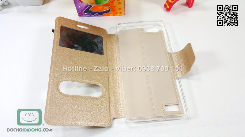 Bao da Oppo Neo 7 Onjess nghe nhanh quai gài