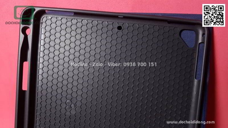Bao da iPad Air - Air 2 - 2017 - 2018 9.7 inch lưng dẻo vân da
