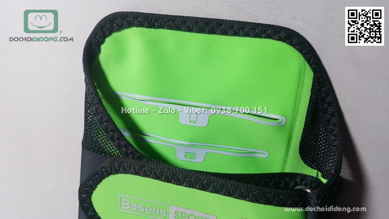 Bao đeo bắp tay điện thoại tập thể thao Baseus Flexible Wristband 5.8 inch