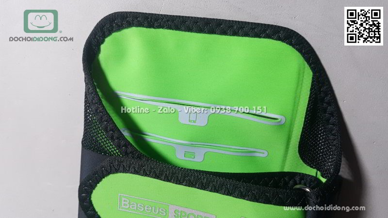 Bao đeo bắp tay điện thoại tập thể thao Baseus Flexible Wristband 5.8 inch