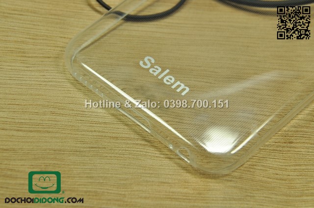 Ốp lưng iPhone 6 Salem dẻo mỏng trong suốt