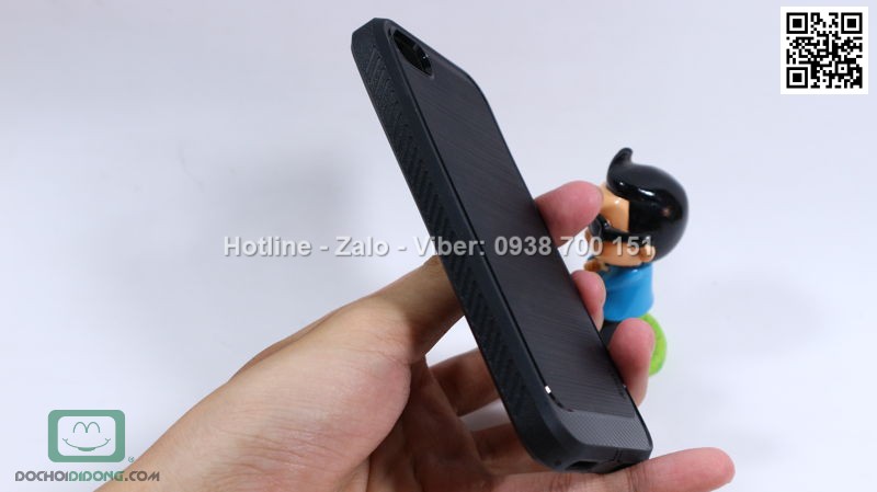 Ốp lưng iPhone 5 5s 5se Ringke Onyx vân kim loại