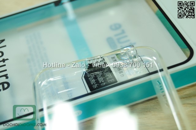 Ốp lưng iPhone 6S Nillkin dẻo trong siêu mỏng