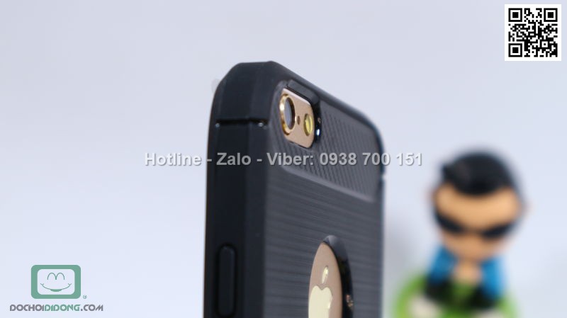 Ốp lưng iPhone 6 6s Likgus chống sốc vân kim loại