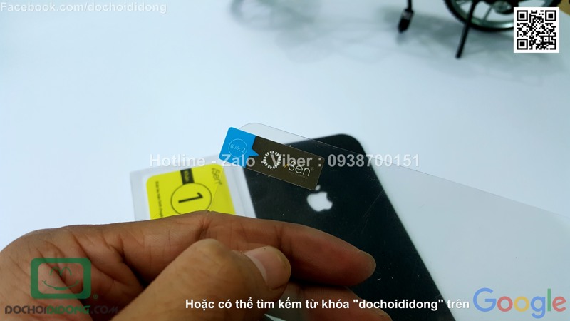 Miếng dán da mặt sau iPhone 6 6s iSen