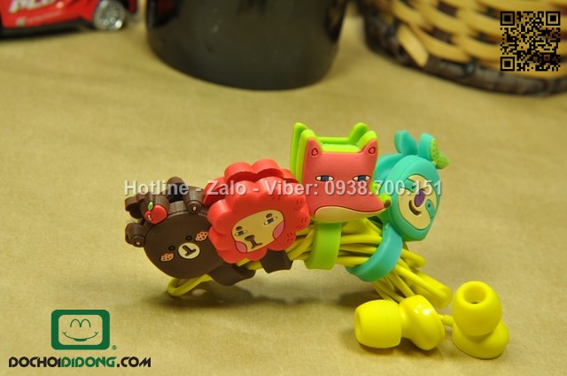 Dây buộc tai nghe hình thú