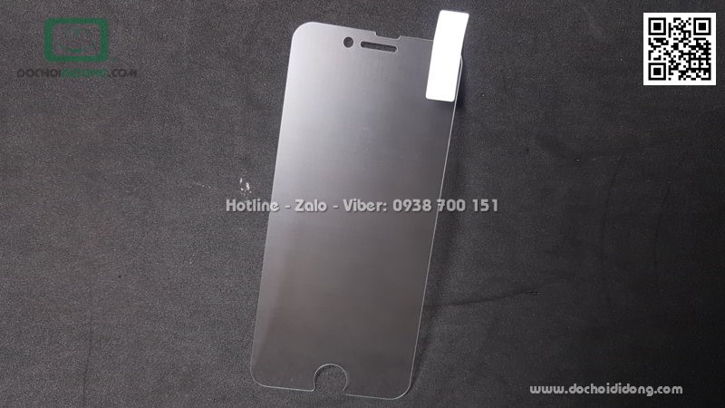 Miếng dán cường lực iPhone 7 8 nhám chống bám vân tay