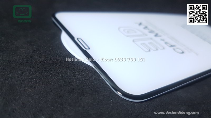 Miếng dán cường lực full màn hình iPhone Xs Max Nillkin CP Max 9H