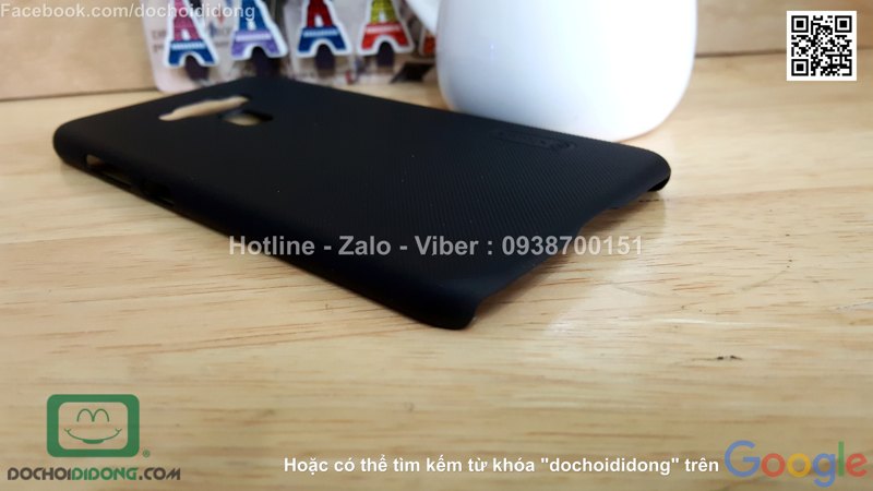 Ốp lưng Asus Zenfone 3 5.5 Inch ZE552KL Nillkin vân sần