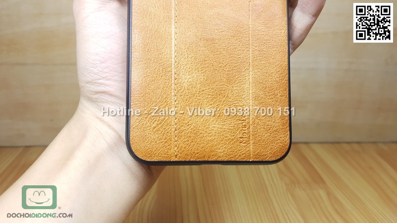 Ốp lưng iPhone 7 Plus Mean Love lưng da chống sốc