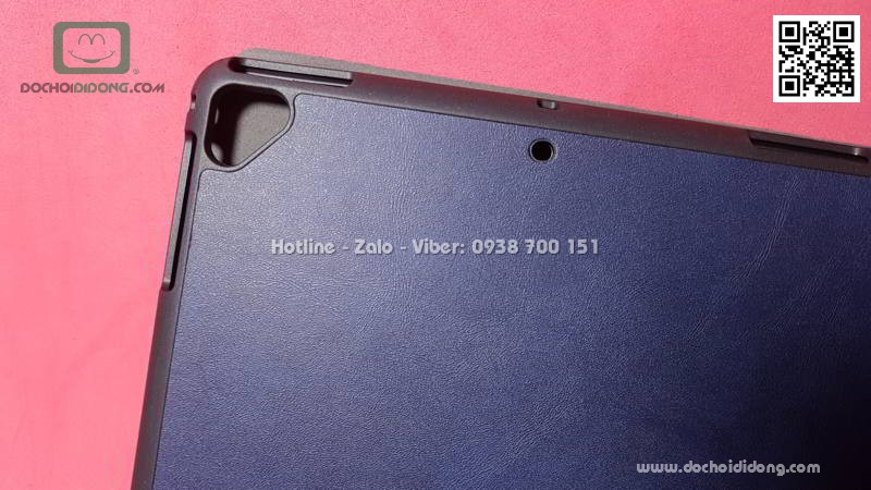 Bao da iPad Air - Air 2 - 2017 - 2018 9.7 inch lưng dẻo vân da