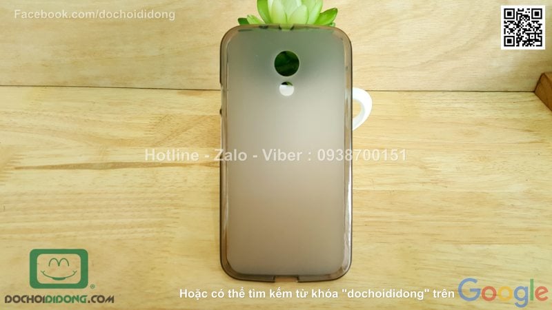 Ốp lưng Motorola Moto G Gen 2 dẻo viền trong