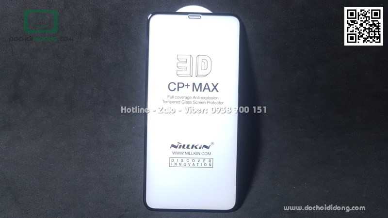 Miếng dán cường lực full màn hình iPhone Xs Max Nillkin CP Max 9H