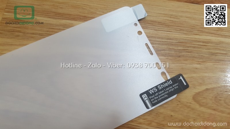 Miếng dán full màn hình Samsung Note 8 WS Shield keo nước