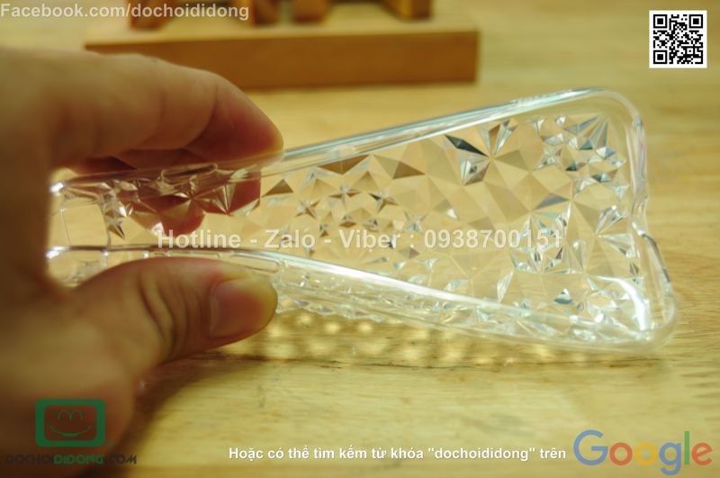 Ốp lưng iPhone 6 6S iSecret kim cương