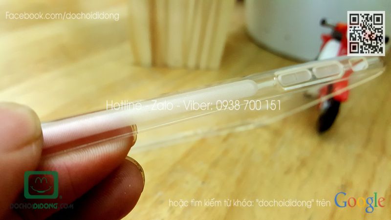 Ốp lưng iPhone 6 6s Plus Ou dẻo trong siêu mỏng