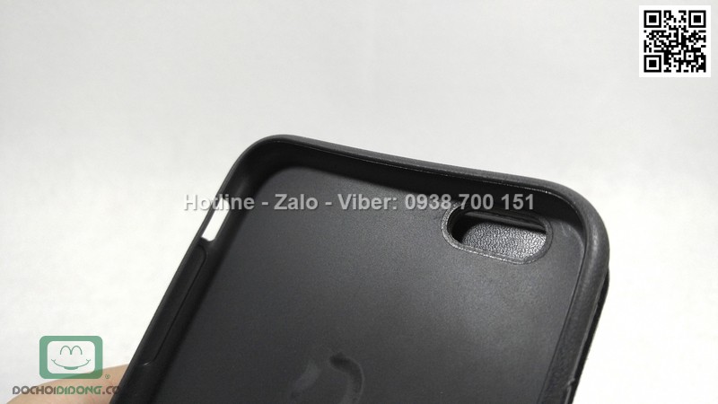 Bao da iPhone 6 6s Plus Zacase da thật cao cấp