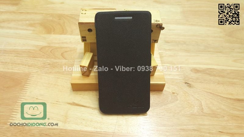 Bao da Nillkin Fresh Lenovo Vibe X S960 da sần quai gài