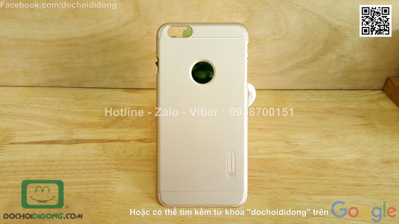 Ốp lưng Iphone 6 Plus Nillkin vân sần