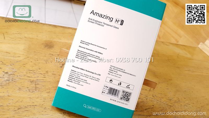 Miếng dán cường lực Samsung A8 2018 Nillkin Amazing H Pro