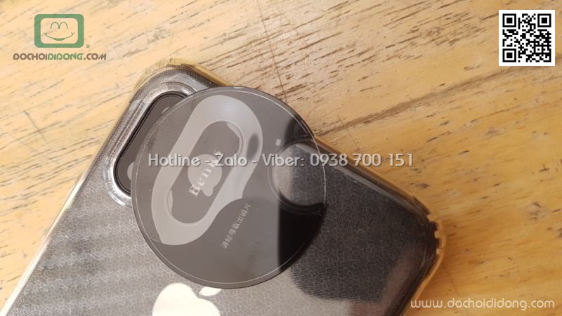 Miếng dán cường lực camera iPhone X Benks 9H 0.15mm
