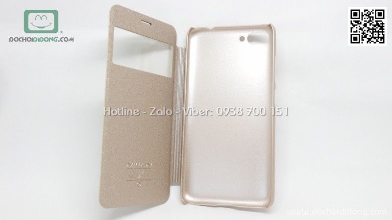 Bao da Asus Zenfone 4 Max ZC554KL Nillkin Sparkle