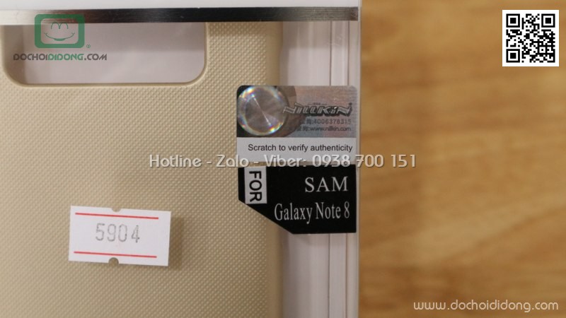 Ốp lưng Samsung Note 8 Nillkin vân sần