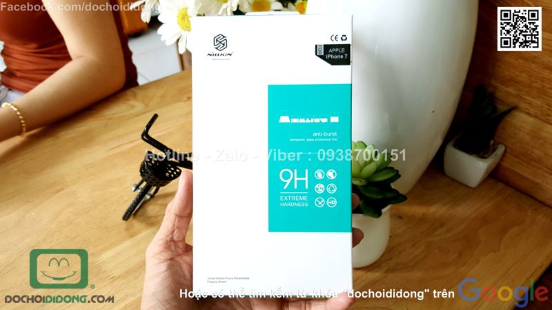 Miếng dán cường lực iPhone 8 Nillkin 9H